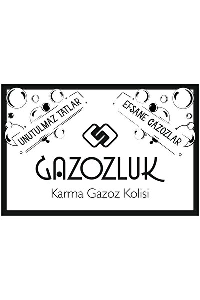 Gazozluk Eski Kuşak Karma Gazoz Kolisi (20 FARKLI ESKİ GAZOZ)
