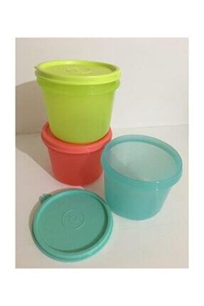 Tupperware Renkli Kavanozlar 3'lü Set 550 ml