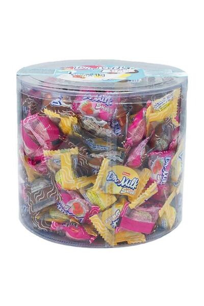 Elvan Dr Milk Shake Sütlü Dolgulu Sert Şekerleme 1 Kg