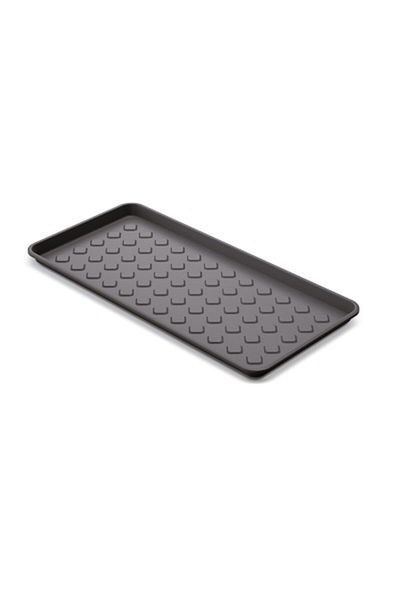 BADEPO Black Prosperplast Dry Pad Shoe Tray