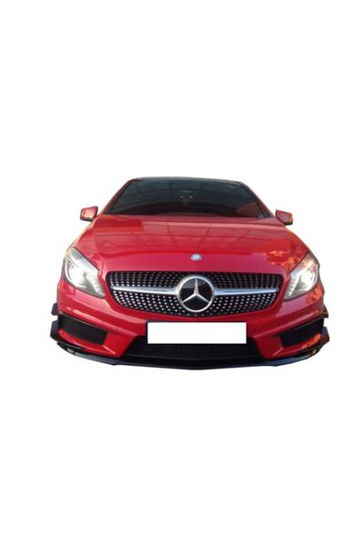 ps dizayn Mercedes A Serisi W176 (2013-2015) A45 Ön Tampon Kaşları (plastik)