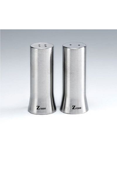 Zicco Steel Salt and Pepper Shakers Set