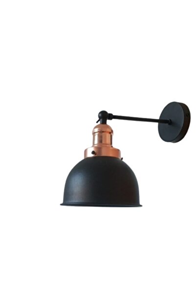 Dylight الرجعية الأسود النحاس امفولدر المعادن الزخرفية مفصل الجدار الشمعدان