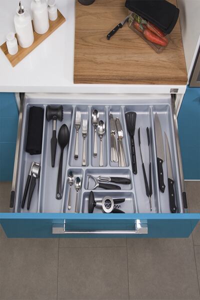 Hafele Trend Iı Çatal Kaşıklık Antrasit 90cm