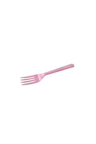 PARTİSERÜVENİ Pink 25 Piece Plastic Fork