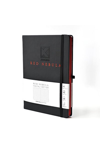 kagito K-journal Red Nebula Noktalı Defter