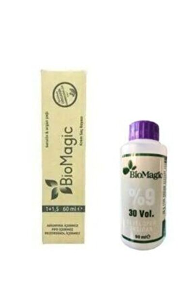 BIOMAGIC Keratin ve Arganlı Amonyaksız Doğal Saç Boyası 88-76 Açık Kumral Bakır