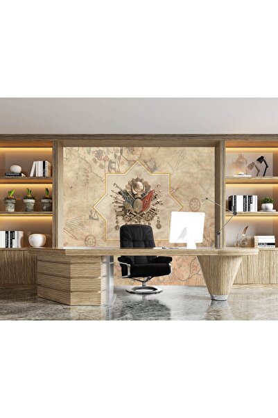 OrhunStore Osmanlı 3d Poster - 3 Boyutlu Tek Parça Duvar Kağıdı