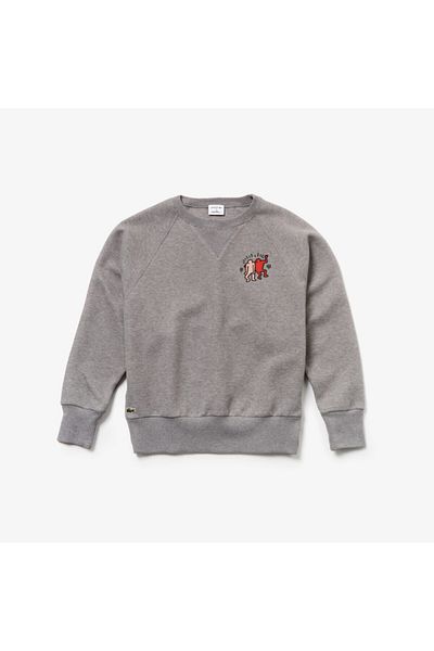 Lacoste Women's Gray Sweatshirt