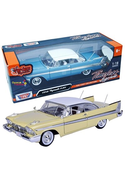 Motor Max Motormax Model Araba 1:18 1958 Plymouth Fury
