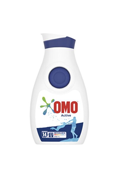 Omo Çamaşır Deterjanı Beyazlar ve Renkliler 910 ML 14 Yıkama