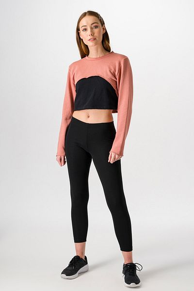 Runever Black Cotton Underwear Women's Tights