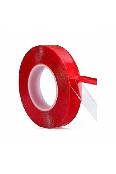 Genel Markalar Çift Taraflı Bant  10mmx5mt Silikonlu Çift Taraflı Bant