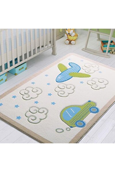 Confetti Baby Road 100x150 Çocuk Odası Halısı