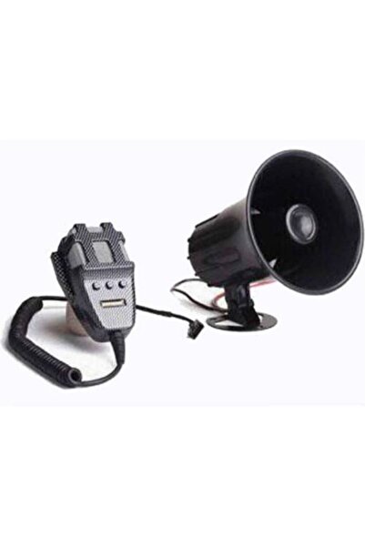 Eymen Konuşmalı Carub 3 Sesli Megafon Siren + Mikrofon Özelliği