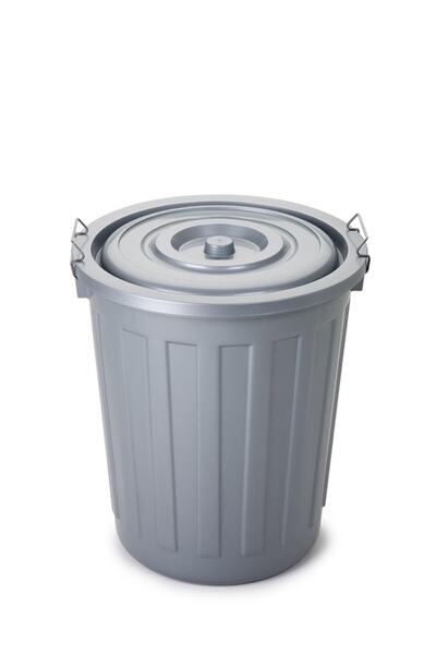 Bora Plastik 58 Litre Yuvarlak Battal Çöp Kovası No:5 - Bo255