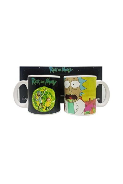 Atlantis Rick And Morty Espresso Set 01 Orijinal Lisanslı Fincan Takımı
