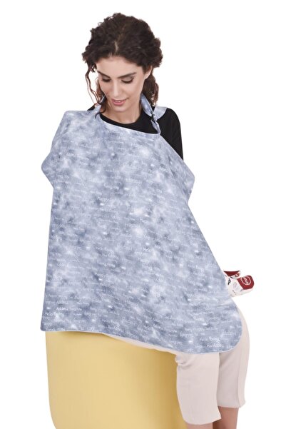 Sevi Bebe Κάλυμμα θηλασμού με αγκράφα μοντέλο Art-6372 - Τζιν