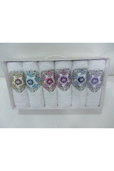 Fiesta 2430 Dowry Towel 50*90 6 Pieces
