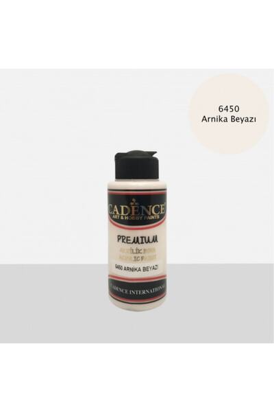 Cadence Boya 6450 Arnika Beyazı - Premium Akrilik 120ml