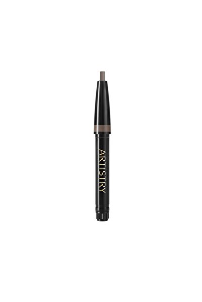 artistry قلم حواجب أوتوماتيكي قابل لإعادة التعبئة مع غلاف خارجي وقلم حواجب داخلي