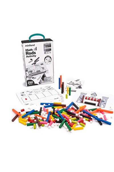 Miniland Μαθηματικοί Κύβοι και Στικς - 250 Τεμάχια