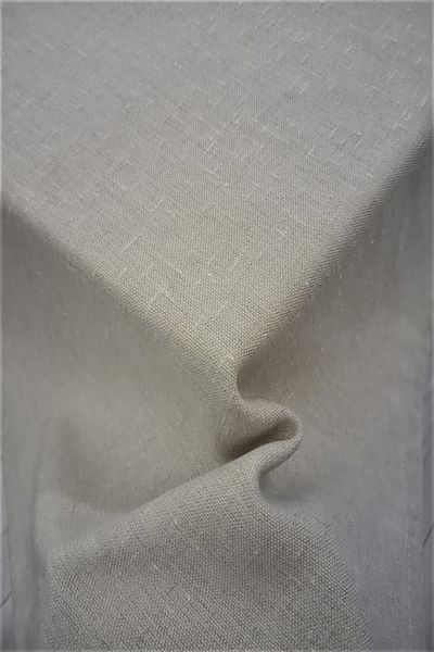 eno concept Natural Linen Textured Cream Tablecloth