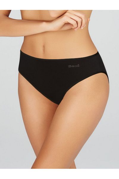 Kom Slip negru Basic din 2 piese pentru femei