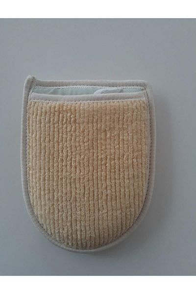 ÇİDEM'S Pumpkin Fiber Pocket Hand Insert One Side Pumpkin Fiber The Other Side Soft Fiber