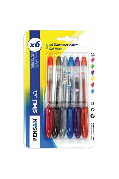 Genel Markalar Tükenmez Kalem Jel Simli 1.0 Mm Yeşil