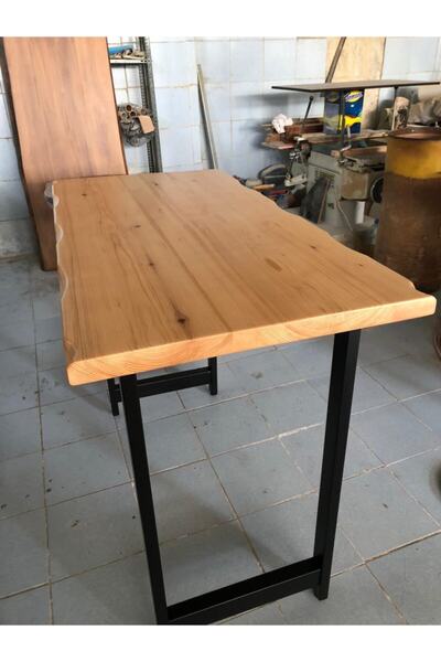 Bintaş Mobilya Kütük Bar Masa 140x70x105.cm