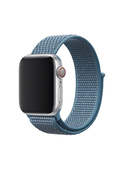 UnDePlus Apple Watch 38mm 40mm 41mm 1/2/3/4/5/6/se/se2/7/8/9 Spor Loop Hasır ...