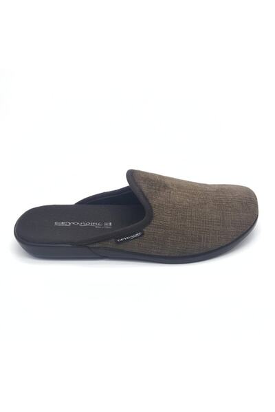 Ceyo Ανδρικές παντόφλες για το σπίτι Nomi Pierro 9 Anatomical Closed Brown