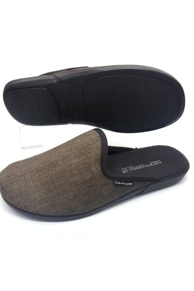 Ceyo Ανδρικές παντόφλες για το σπίτι Nomi Pierro 9 Anatomical Closed Brown