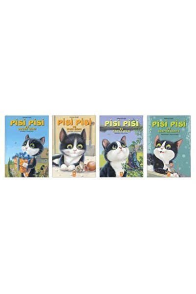 Eksik Parça Yayınları Pisi Pisi 4 Kitap Set / Eksik Parça Yayınları / Helena ...