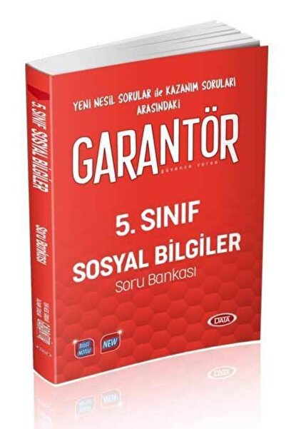 Data Yayınları Süper Fiyat Data 5. Sınıf Sosyal Bilimler Garantör Soru Bankası