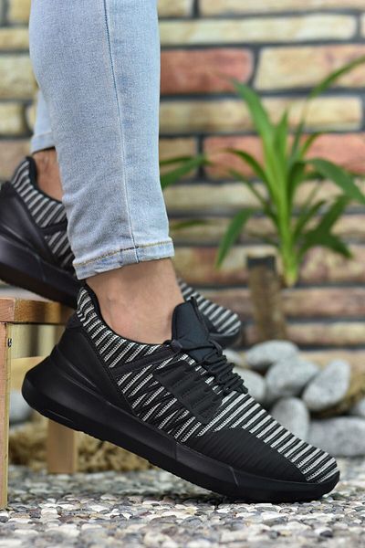 Riccon Tenis pentru bărbați afumat negru 00122338