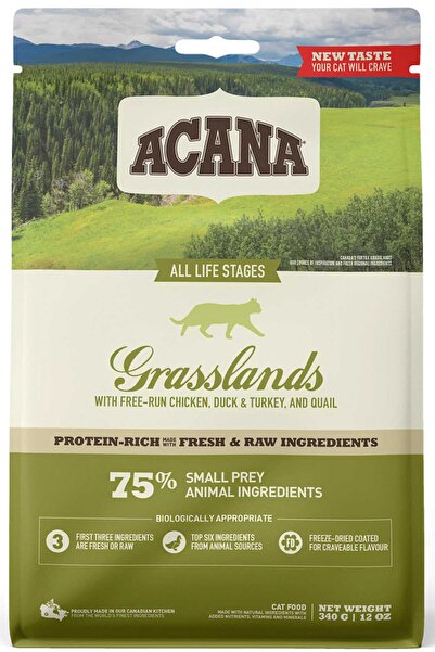 Acana Grasslands Tüm Irk Ve Yaşam Evreleri Için Kedi Maması 1,8 Kg