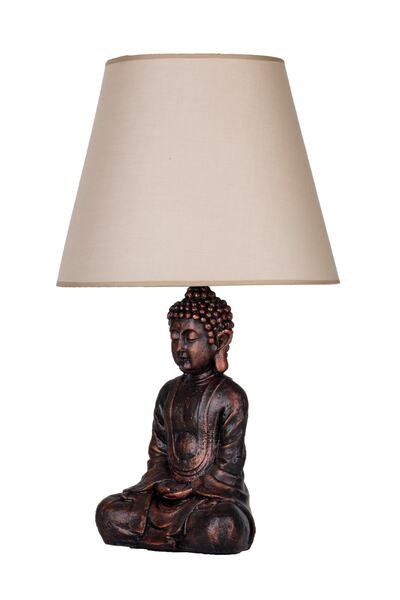 Qdec Copper Beige Modern Design Buddha Lampshade
