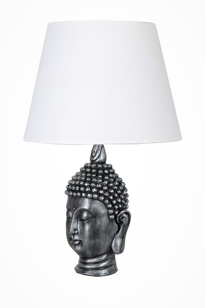 Qdec Silver White Modern Design Large Buddha Lampshade