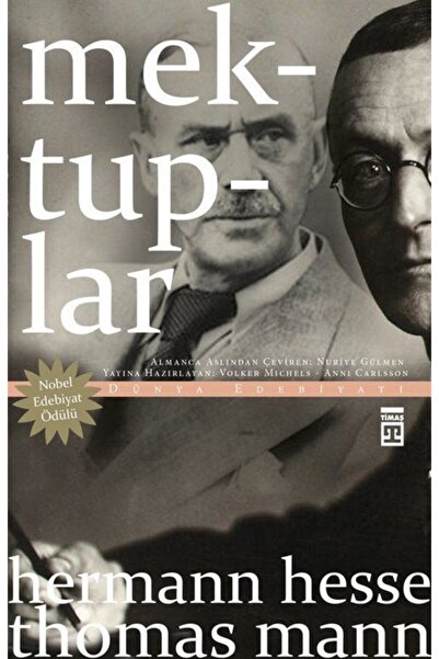Timaş Yayınları Mektuplar Hermann Hesse Thomas Mann