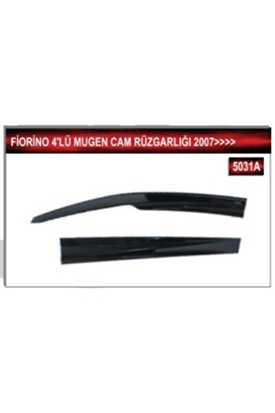 MKM Fiat Fiorino 4'lü Mugen Cam Rüzgarlığı 2007 Ve Üzeri