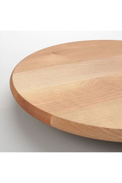 IKEA Snudda Rotating Table Birch Rotating Presentation Tray