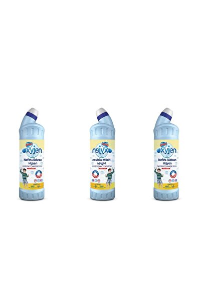 Bingo Oksijen Çamaşır Suyu 750 ml X 3 Adet