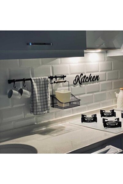 Yumak Dekor Grup Kitchen Ahşap Duvar Yazısı - Motto