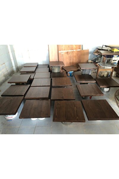 Bintaş Mobilya Kütük Masa Üstü 70x70 Cm Adet Fiyatıdır Mutfak Cafe Restaurant Otel Masa Üstü Tablası Imalatı