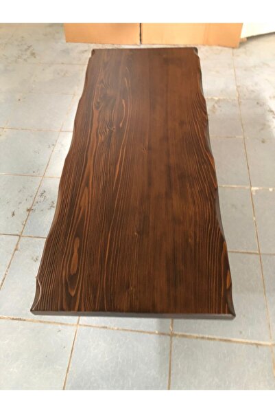 Bintaş Mobilya Kütük Ağaç Masa Üstü 60x120.cm Imalatı