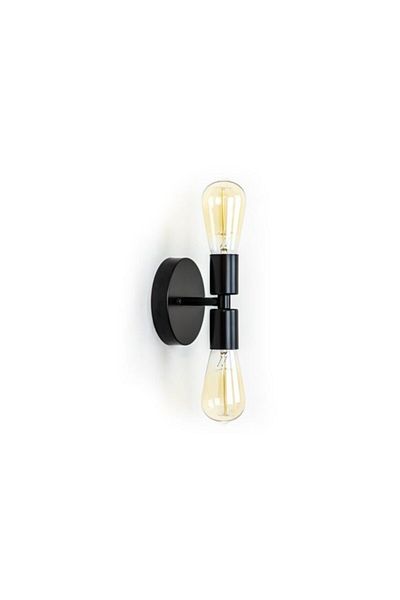 RİOLİGHT Black Retro Sconce