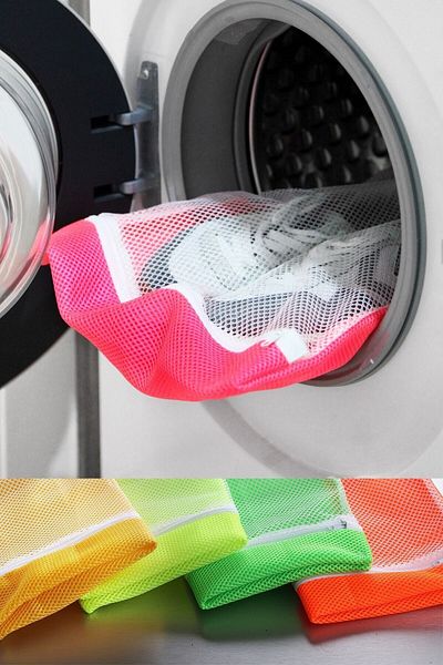 she berrak Zippered Shoe Washing Net