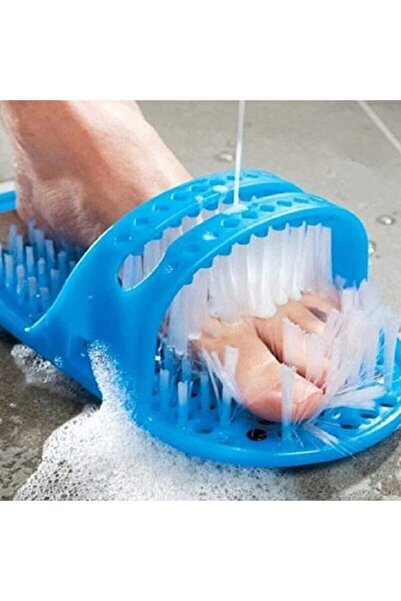 megev medikal Megev Easy Feet Vantuzlu Banyo Ayak Topuk Yıkama Terliği